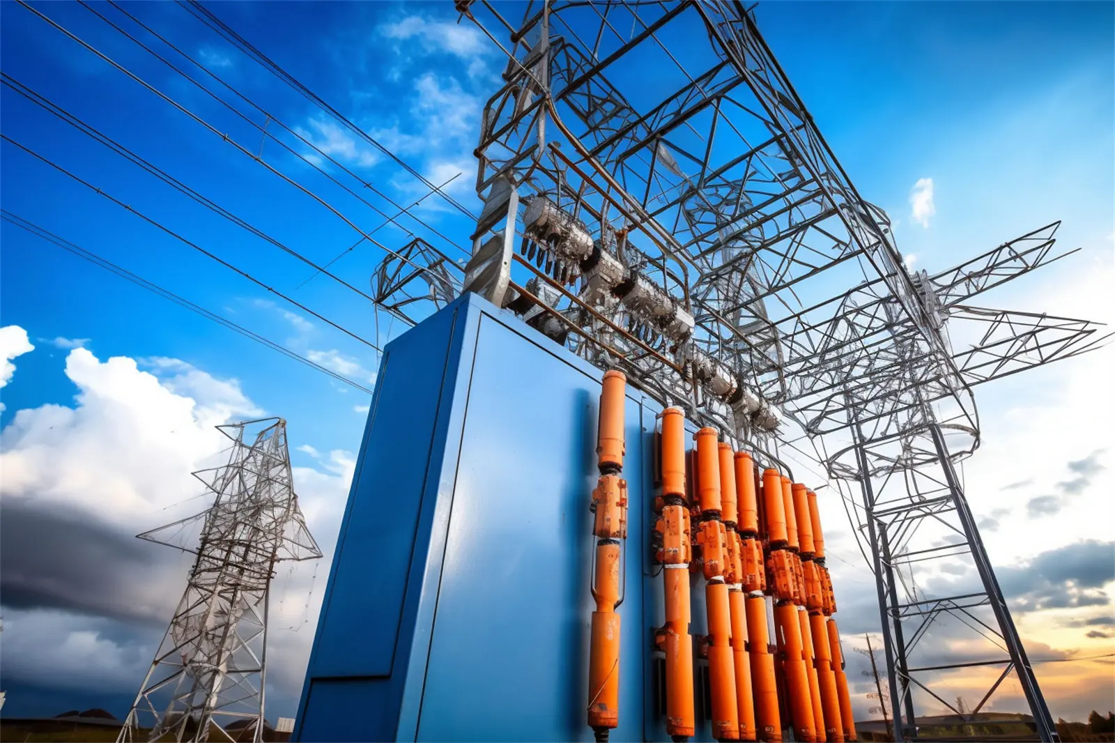Application of pneumatic actuator in power station