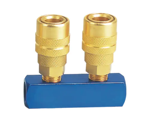 MANIFOLD WITH USA TYPE QUICK COUPLER