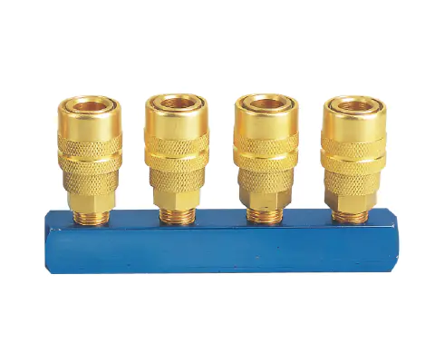 MANIFOLD WITH USA TYPE QUICK COUPLER