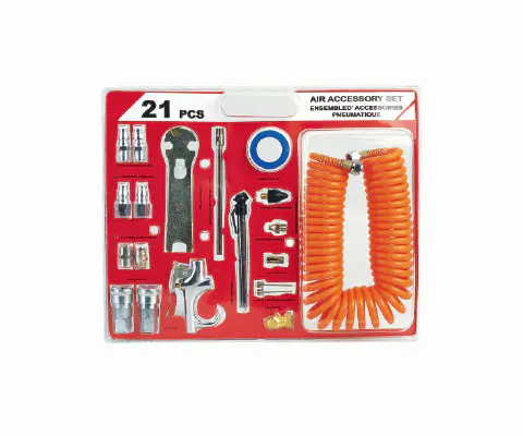 21PC PNEUMATIC ACCESSORY SET