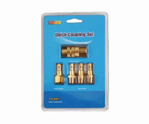 5PC COUPLER & PIUG SET