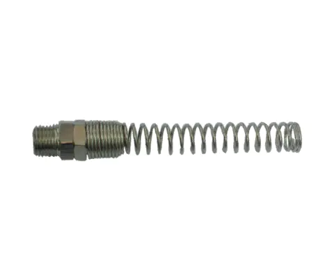 SOLID THREADED CONNECTION WITH SPRING FOR PU HOSE
