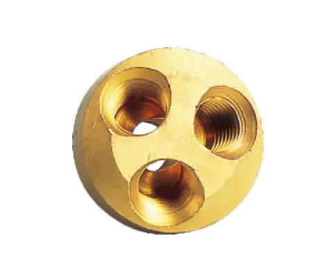 SP007A 3-WAY CONNECTOR (BRASS)