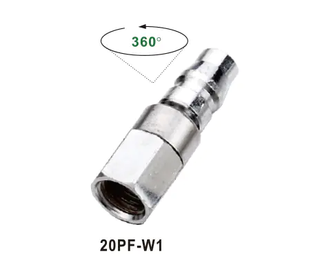 Nitto type swivel plug