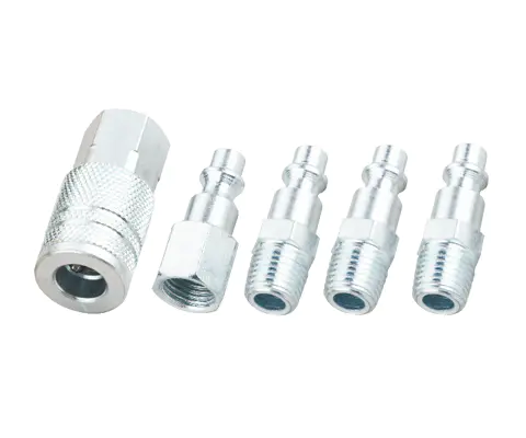 5PC 1/4″Industrial Series Coupler/Plug Kit