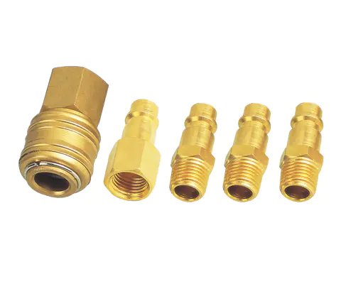 5PC 1/4″German Type Coupler/Plug Kit