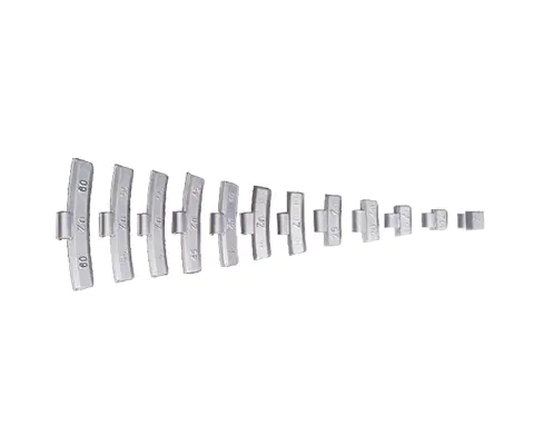 ZINC CLIP-ON BALANCE WEIGHT