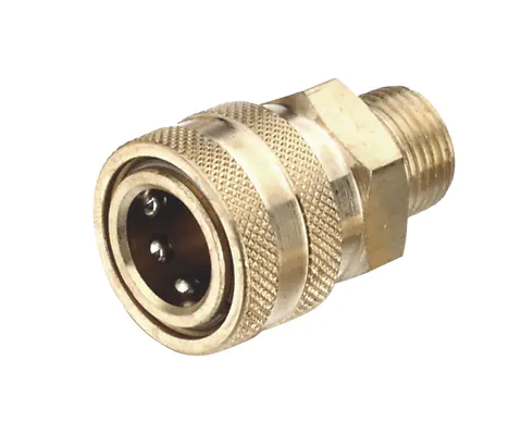 USA TYPE HYDRAULIC QUICK COUPLER&PLUG,3/8″BODY