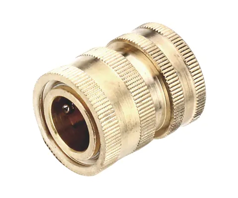 USA TYPE HYDRAULIC QUICK COUPLER&PLUG,1/2″BODY,BRASS