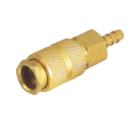 SYRIAN TYPE COUPLER,1/4″ BODY,BRASS