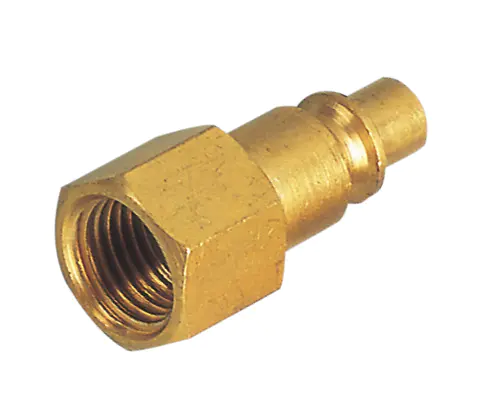 SYRIAN TYPE PLUG,1/4″ BODY,BRASS