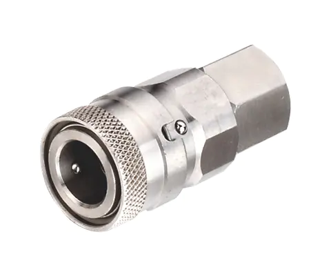 NITTO TWO-TOUCH SAFETY TYPE COUPLER,1/4″BODY,S.S