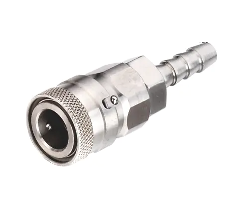 NITTO TWO-TOUCH SAFETY TYPE COUPLER,1/4″BODY,S.S