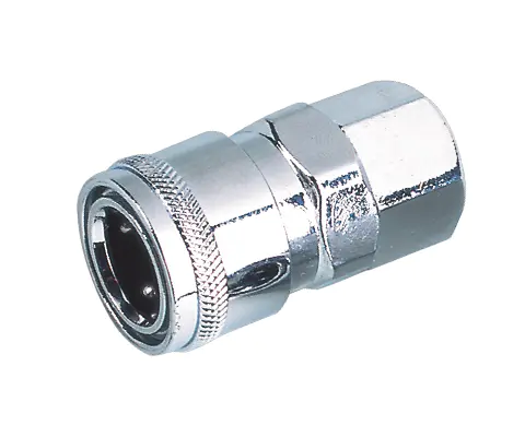 NITTO TWO-TOUCH TYPE COUPLER,1/4″BODY,STEEL