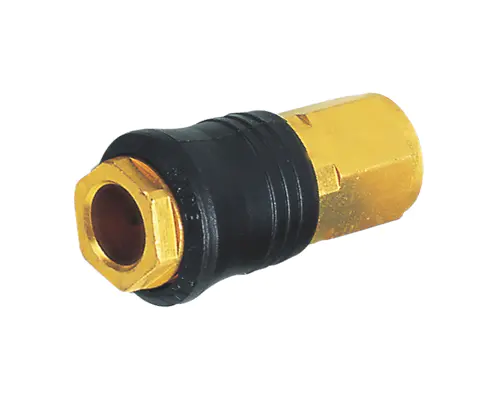 GERMAN TYPE COUPLER ,1/4 ” BODY,BRASS