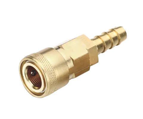 NITTO TWO-TOUCH TYPE COUPLER,1/4″ BODY, BRASS