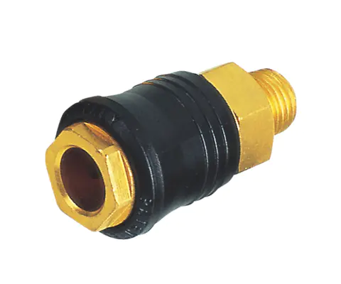 GERMAN TYPE COUPLER ,1/4 ” BODY,BRASS