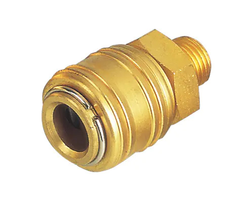 GERMAN TYPE COUPLER,1/4 ” BODY,STEEL