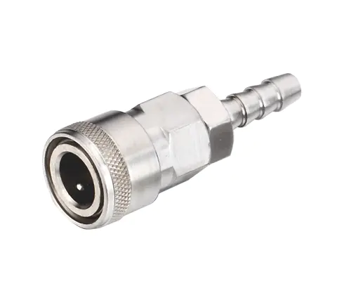 NITTO TWO-TOUCH TYPE COUPLER,1/4 ” BODY,S.S