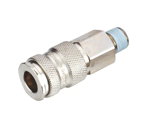 GERMAN TYPE COUPLER,1/4″ BODY,BRASS