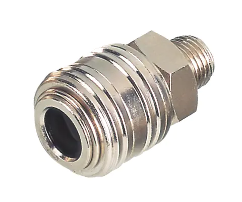GERMAN TYPE COUPLER,1/4 ” BODY,STEEL