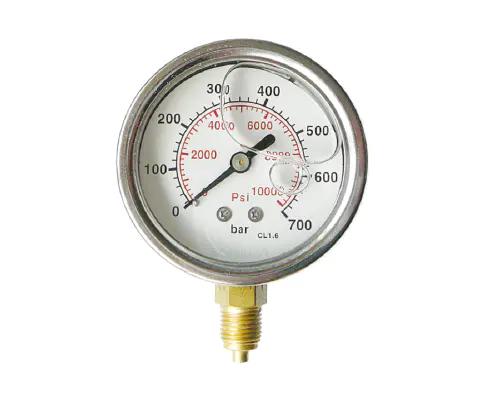 100MM DIAL BOTTOM ENTRY CONNECTION