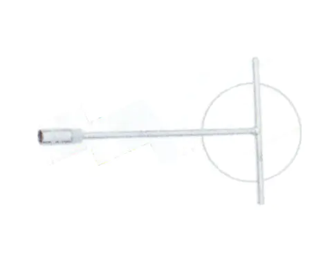 T-TYPE WRENCH WITH DIPPED HANDLE
