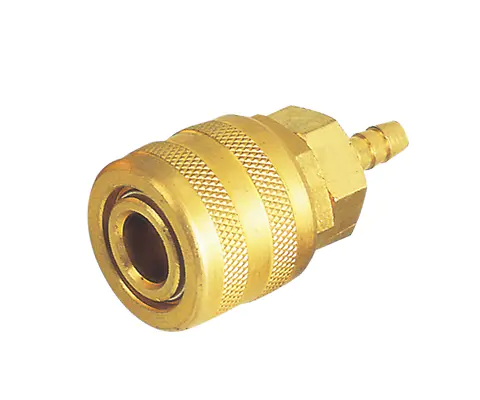ARO TYPE PUSH-TO-CONNECT COUPLER, 1/4″ BODY, BRASS