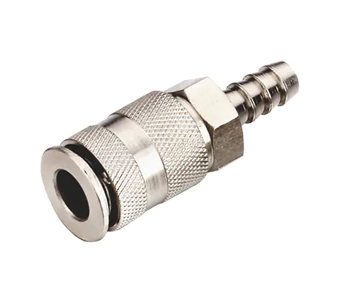 ARO TYPE PUSH-TO.CONNECT COUPLER, 1/4″ BODY, STEEL