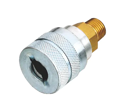 TWIST TYPE PUSH-TO-CONNECT COUPLER, 1/4″ BODY, BRASS