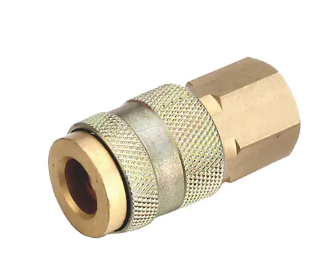 UNIVERSAL TYPE PUSH-TO-CONNECT COUPLER, 1/4″ BODY, BRASS
