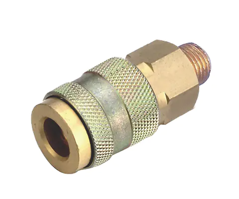 UNIVERSAL TYPE PUSH-TO-CONNECT COUPLER, 1/4″ BODY, BRASS