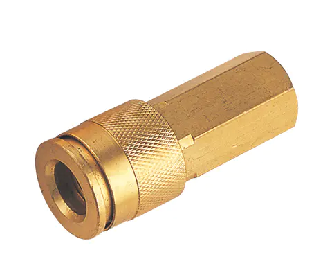 UNIVERSAL TYPE PUSH-TO-CONNECT COUPLER, 3/8 ” BODY, BRASS