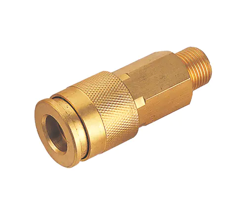 UNIVERSAL TYPE PUSH-TO-CONNECT COUPLER, 3/8 ” BODY, BRASS