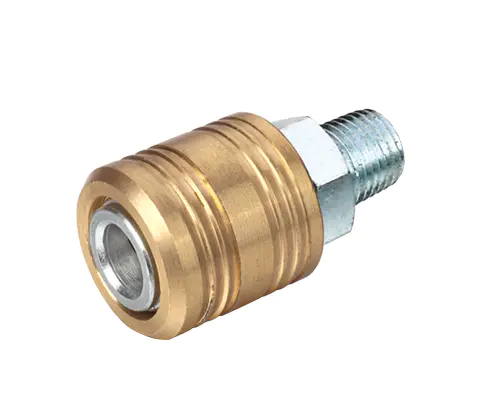 ARGENTINA TYPE COUPLER, 1/4″ BODY, BRASS