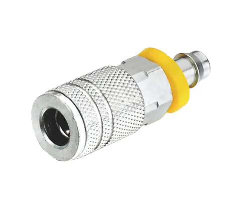 INDUSTRIAL TYPE MANUAL COUPLER, 1/4″ BODY, STEEL