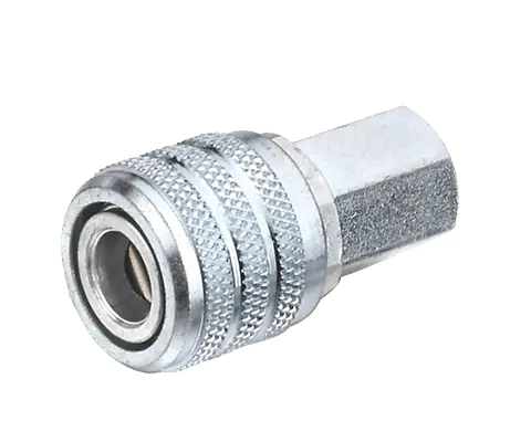 INDUSTRIAL TYPE PUSH TO CONNECT COUPLER, 1/4″ BODY, STEEL