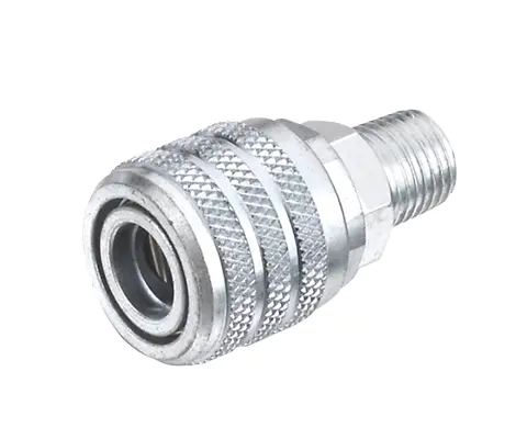 INDUSTRIAL TYPE PUSH TO CONNECT COUPLER, 1/4″ BODY, STEEL