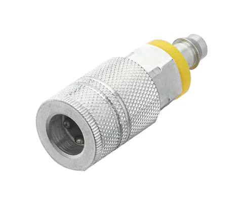 INDUSTRIAL TYPE MANUAL COUPLER, 3/8”BODY,STEEL