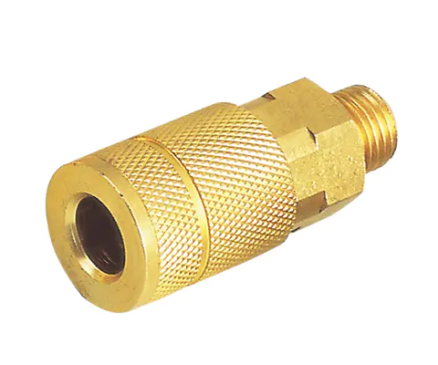 TRUFLATE TYPE MANUAL COUPLER, 1/4”BODY,BRASS