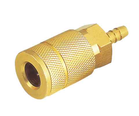 TRUFLATE TYPE MANUAL COUPLER, 1/4”BODY,BRASS