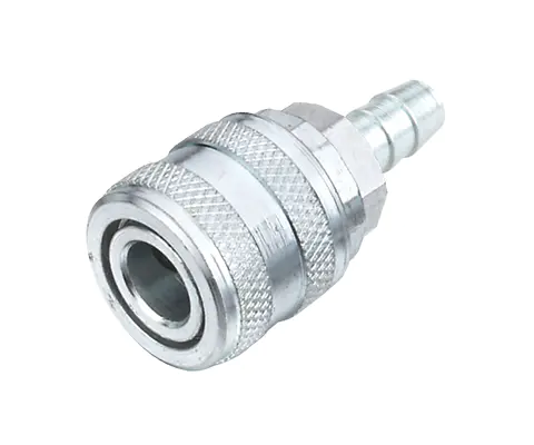ARO TYPE PUSH-TO-CONNECT COUPLER, 1/4″ BODY, STEEL