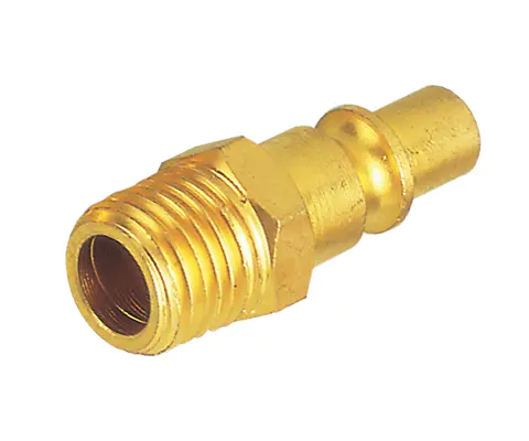 ARO TYPE PLUG, 1/4”BODY, BRASS